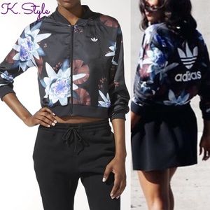 Adidas Lotus Koi Bomber Jacket XS